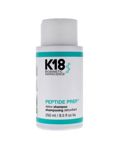 K18 Unisex 8.5oz Peptide Prep Detox Shampoo In Transparent