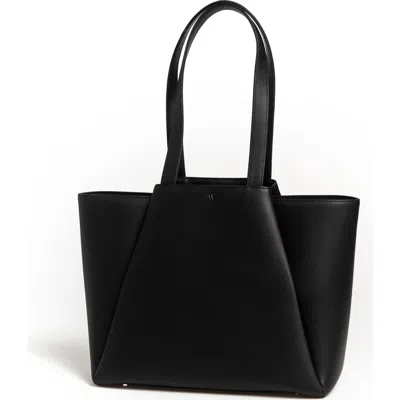 Kaai Midi Pyramid Tote Bag In Black