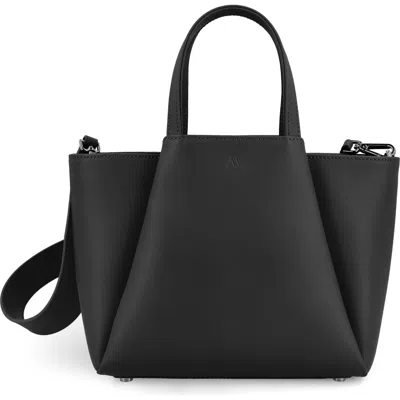 Kaai Mini Pyramid Cross Shoulder Bag In Black