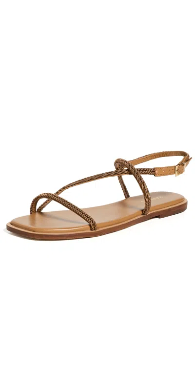 Kaanas Alaya Sandals Coffee In Multi