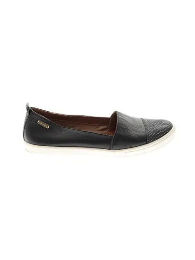 Pre-owned Kaanas Flats In Black