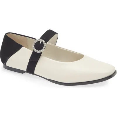Kaanas Gaelle Colorblock Mary Jane Ballet Flat In Multi