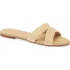 Kaanas Ivy Slide Sandal In Natural