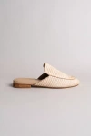 Kaanas Jaspe Basketweave Mule In Pink