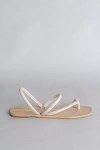 Kaanas Kaanaz Aztec Strappy Sandals In Beige