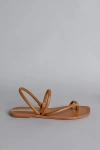 Kaanas Kaanaz Aztec Strappy Sandals In Beige