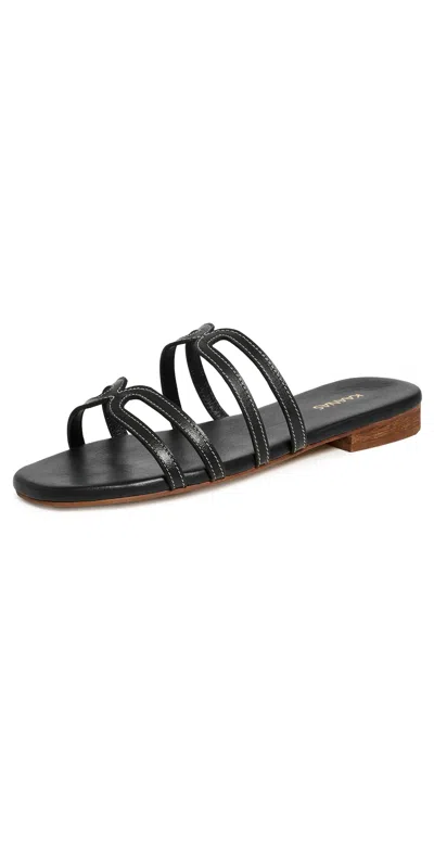 Kaanas Leela Sandals Black