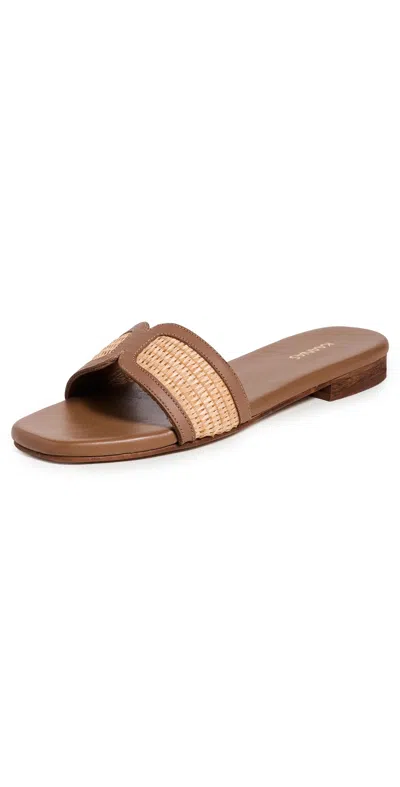 Kaanas Malek Sandals Coffee In Brown