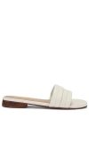 Kaanas Maya Chunky Band Sandal In 象牙白