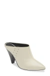 Kaanas Mia Studded Mule In Neutral