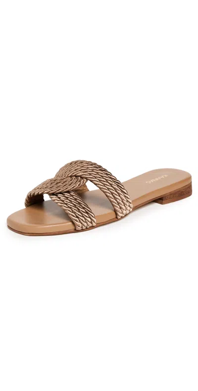 Kaanas Olas Corded Infinity Sandals Caramel