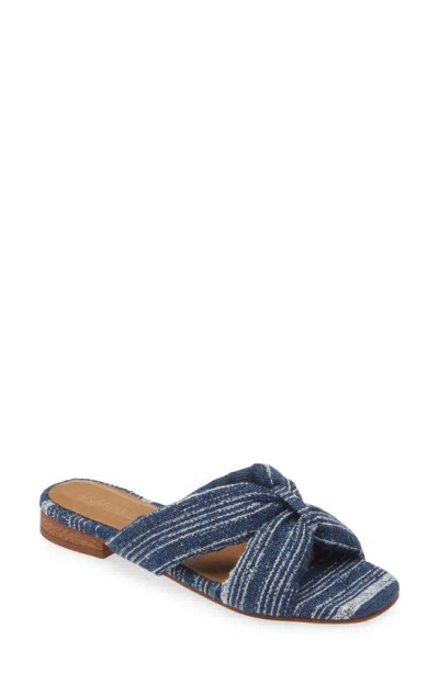 Kaanas Pacifico Slide Sandal In Navy