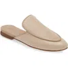 Kaanas Sardinia Loafer Mule In Blush