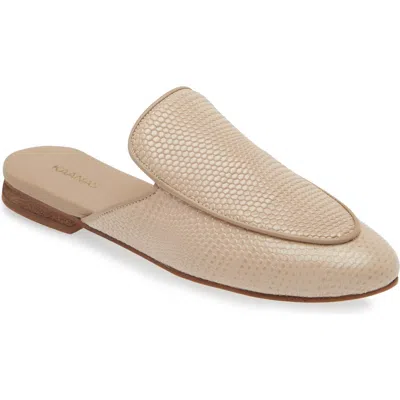 Kaanas Sardinia Loafer Mule In Blush