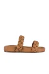 Kaanas Women's Coco Chunky Slides Sandals In Coffee