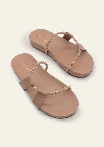 Kaanas Women's Enigma Sandal In Almond