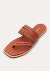 Kaanas Women's Ibu Thong Sandals In Brick