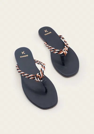 Kaanas Women's Litibuan Sandal In Black