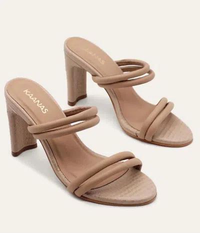 Kaanas Women's Saratov Heel In Almond