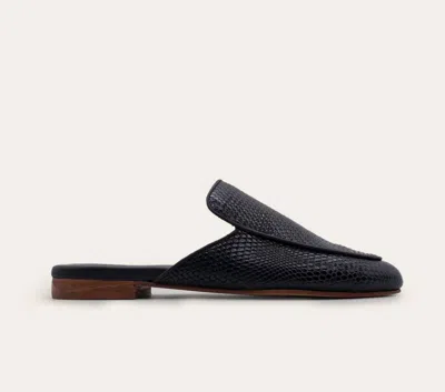 Kaanas Women's Sardinia Leather Mule In Black