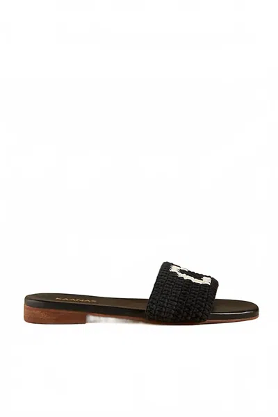 Kaanas Women's Serin Ciao Handwoven Slip-on In Black