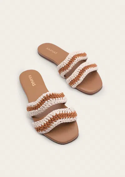 Kaanas Women's Tansy Sandal In Caramel