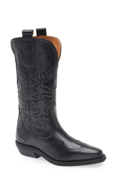 Kaanas Zeke Western Boot In Black