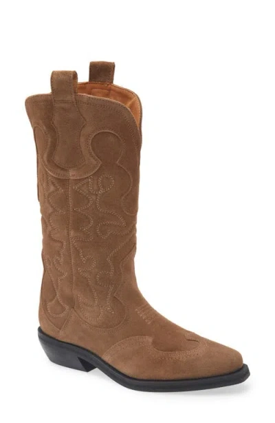 Kaanas Zeke Western Boot In Caramel