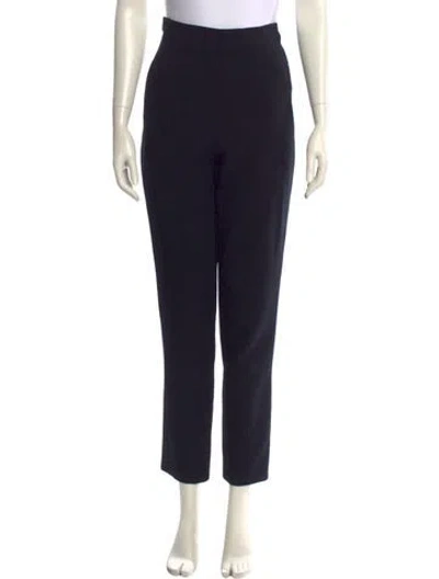 Pre-owned Kaarem Straight Leg Pants In Blue