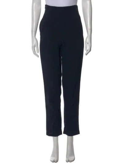 Pre-owned Kaarem Straight Leg Pants In Blue