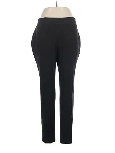 Pre-owned Kaari Blue Active Pants In Black