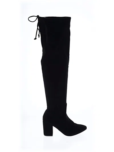 Pre-owned Kaari Blue Boots In Black