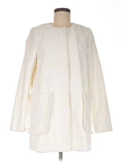 Pre-owned Kaari Blue Cardigan Sweater In Ivory