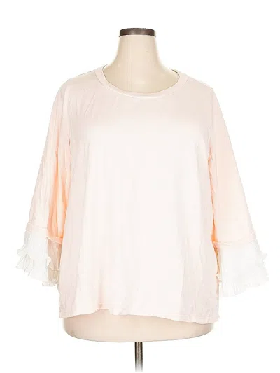 Pre-owned Kaari Blue Cardigan Sweater In Pink