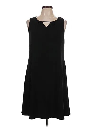 Pre-owned Kaari Blue Casual Dress In Black