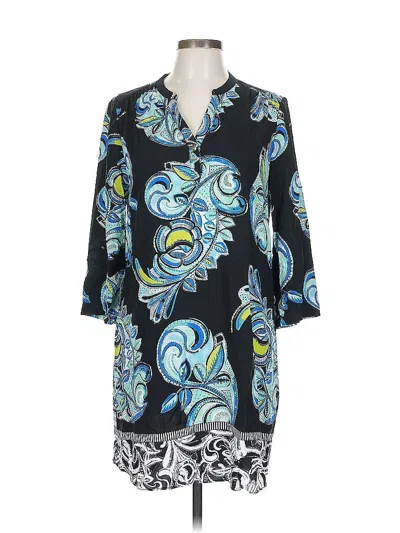 Pre-owned Kaari Blue Casual Dress In Blue