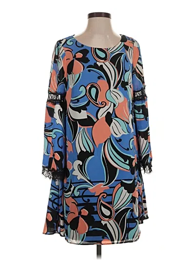 Pre-owned Kaari Blue Casual Dress In Blue