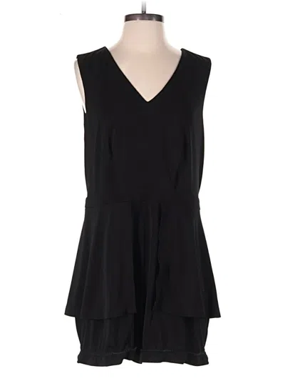 Pre-owned Kaari Blue Romper In Black