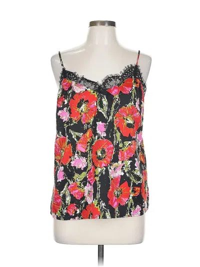 Pre-owned Kaari Blue Sleeveless Blouse In Black