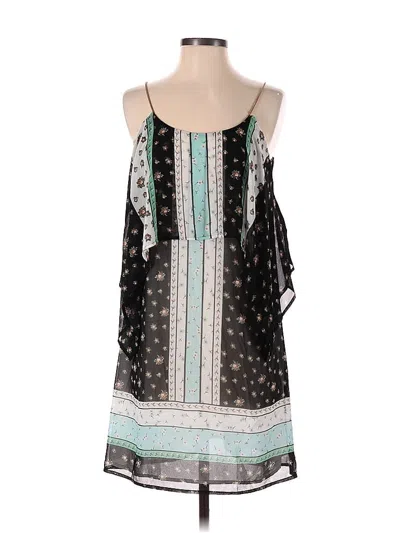 Pre-owned Kaari Blue Sleeveless Blouse In Black