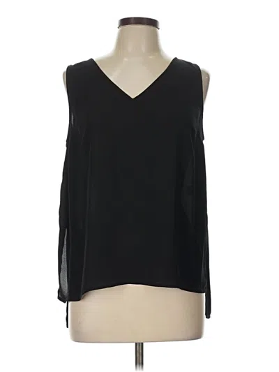 Pre-owned Kaari Blue Sleeveless Blouse In Black