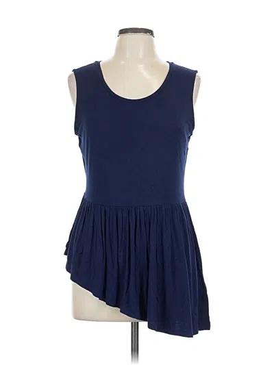 Pre-owned Kaari Blue Sleeveless Blouse In Blue