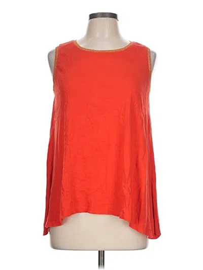 Pre-owned Kaari Blue Sleeveless T-shirt In Red