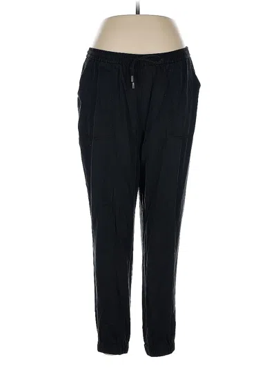 Pre-owned Kaari Blue Track Pants In Black