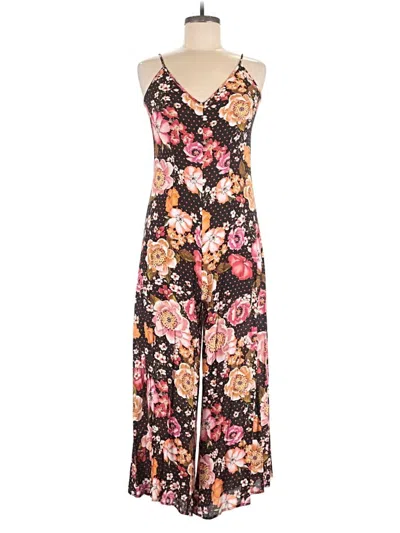 Pre-owned Kachel X Anthropologie Jumpsuit In Black