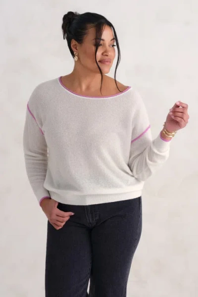 Kada The Awaken Boatneck Long Sleeve In Multi