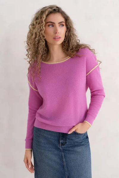 Kada The Awaken Boatneck Long Sleeve In Multi