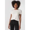 Kada The Cupro Infinity Tee Classic In White