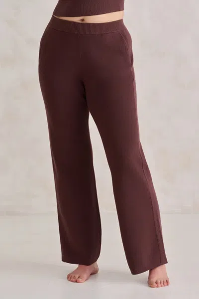 Kada The Woodland Waffle Pant In Brown