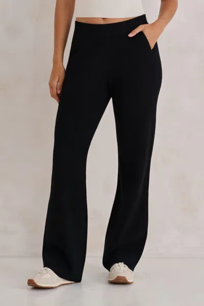 Kada The Woodland Waffle Pant In Black